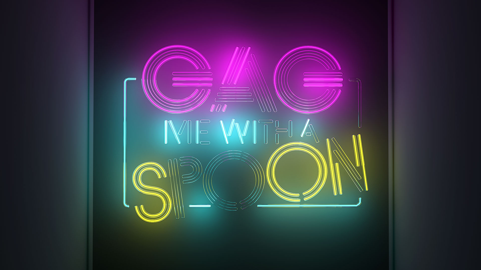 Logo rendered in 3D neon tubes