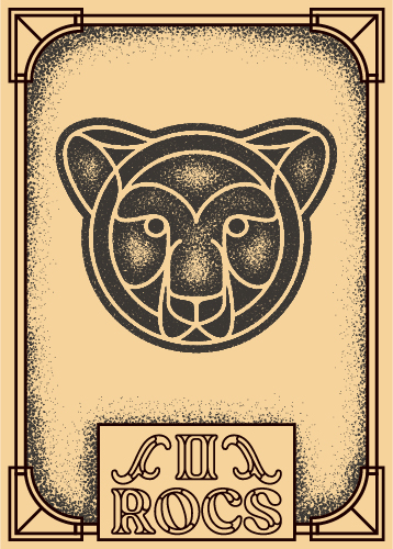 Card of a bear