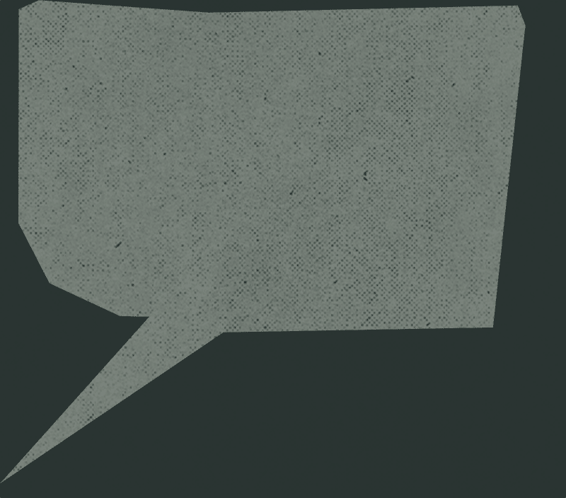 speech bubble
